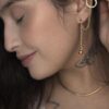 Ear line Argola Brilhante